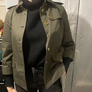 Burberry crop trench